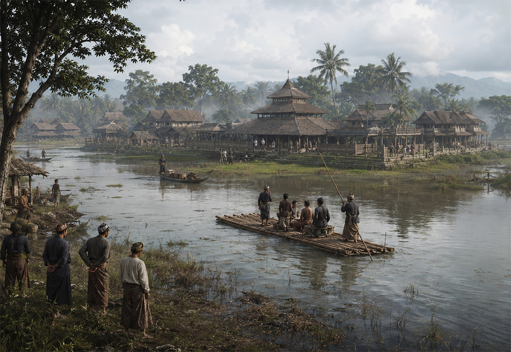 Dayeuhkolot / kawasan Krapyak, ibu kota kabupaten yang lama