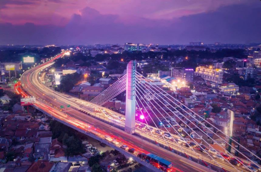 Suasana kota Bandung masa kini